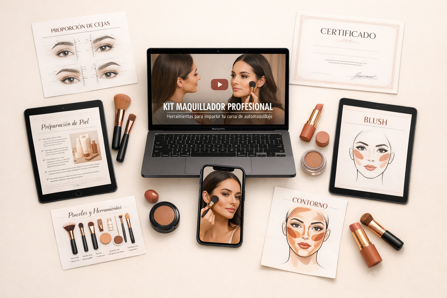 Kit Listo para Maquilladoras